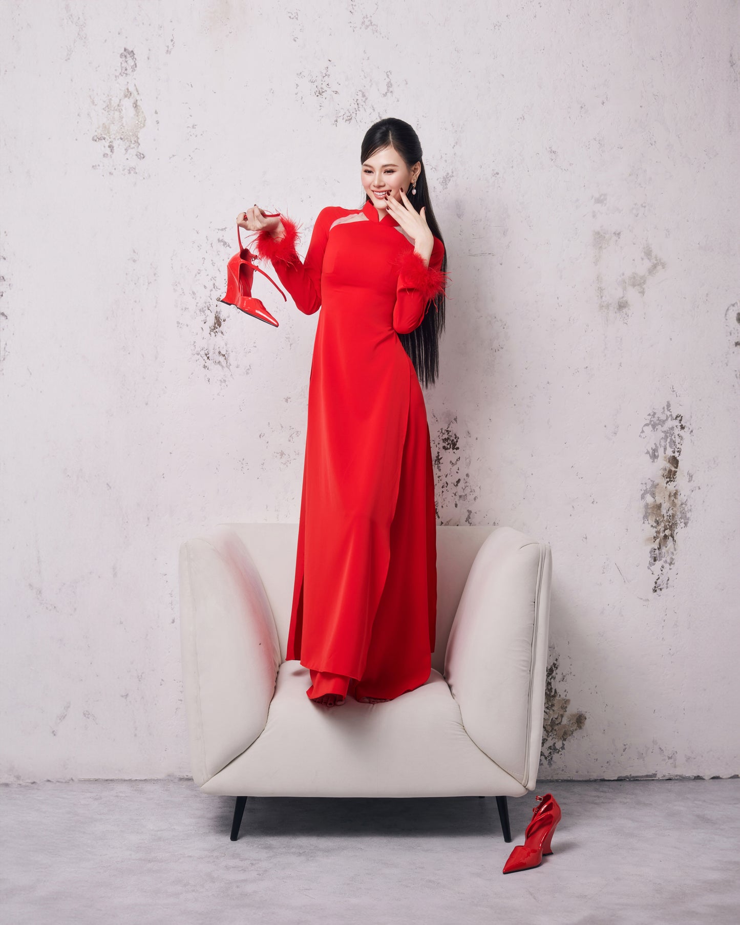 Áo Dài Lã Lướt